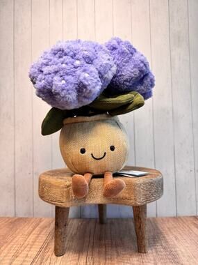 Jellycat Amuseables Hydrangea FAST SHIP NEW Jellycat Jellycat Plant Authentic